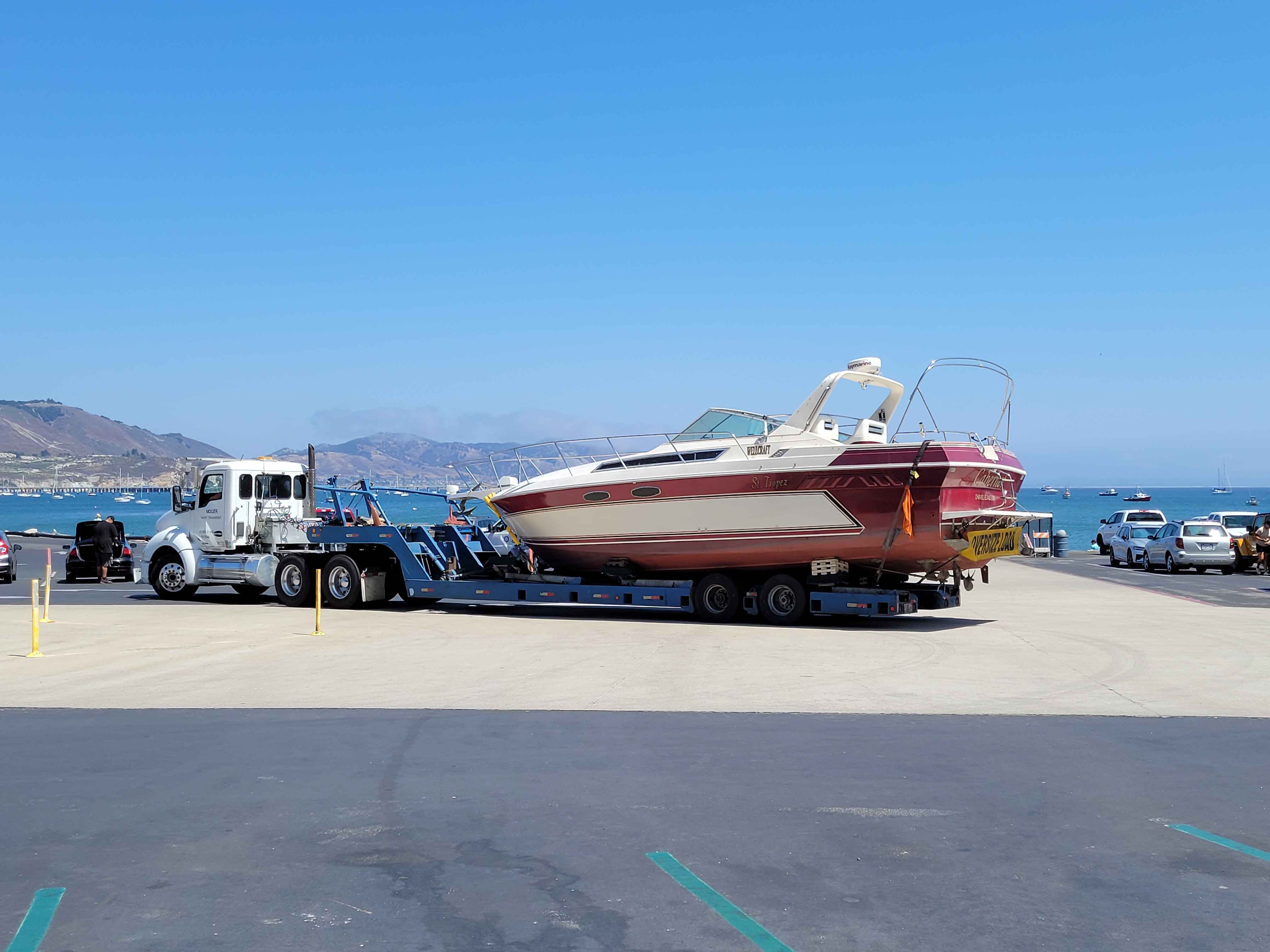 Cabernet in Avila on Truck